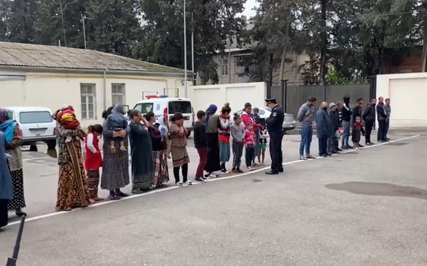 Gəncədə tüfeyli həyat tərzi keçirənlər və dilənçilər saxlanıldı