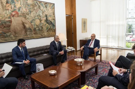 Azerbaijani Ambassador to Brazil presents copy of his credentials