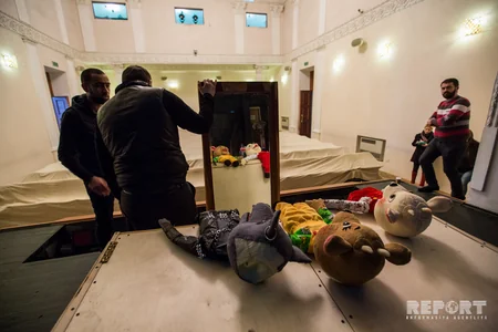 Dövlət Kukla Teatrından - REPORTAJ