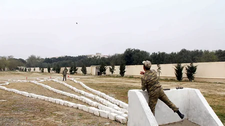 Azərbaycan ordusunda hərbi beşnövçülük üzrə birincilik yarışları keçirilir