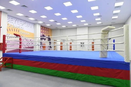 Prezident Beyləqan Olimpiya İdman Kompleksinin açılışında iştirak edib