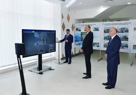 Azərbaycan Prezidenti 5 saylı Bakı ASAN xidmət mərkəzinin açılışında iştirak edib