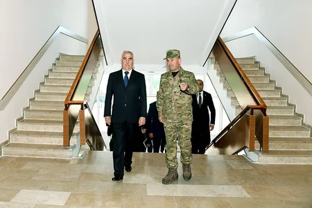 Heydərabadda əsgəri yaşayış kompleksi yenidən qurulub