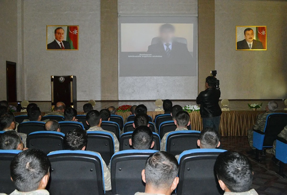 Hərbçilərə xarici xüsusi xidmət orqanlarının pozuculuq fəaliyyəti mövzularında seminar keçirilib