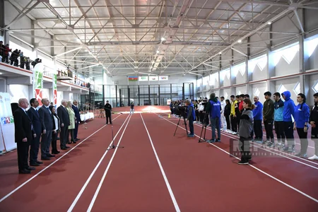 Atletika üzrə Qış Azərbaycan çempionatının açılış mərasimi keçirilib