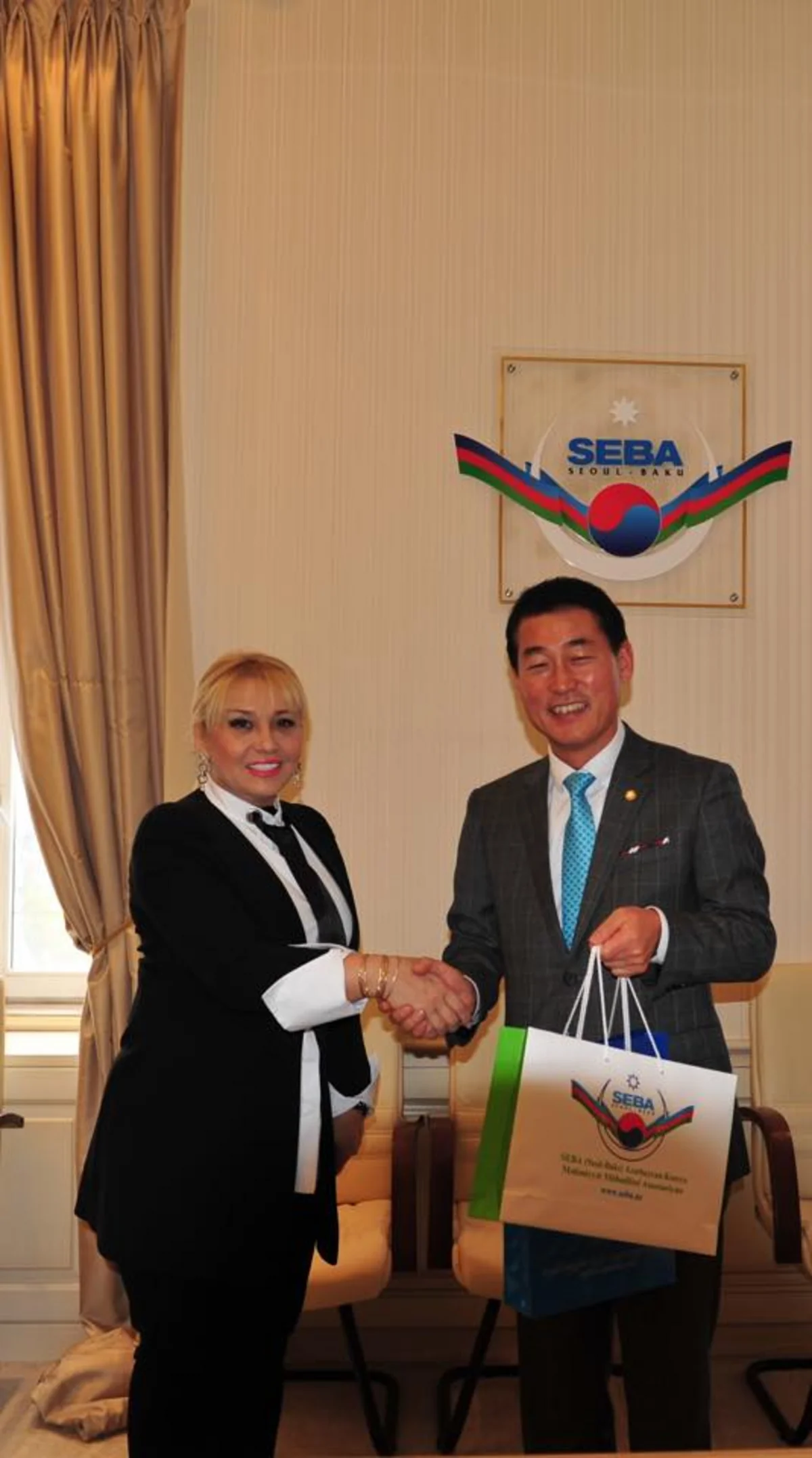 Koreya parlamentinin Azərbaycanla dostluq qrupunun üzvləri SEBA-nın qonağı olublar