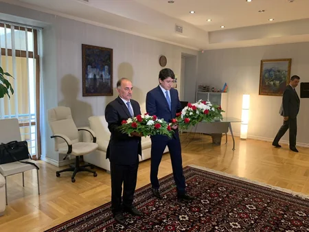Diasporla İş üzrə Dövlət Komitəsinin nümayəndə heyəti Latviyaya səfər edib