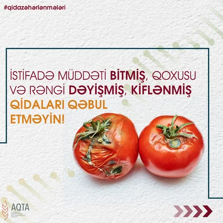 Qida zəhərlənmələrindən qorunmaq üçün AQTA-dan zəruri tövsiyələr
