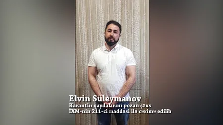 Yas mərasimində iştirak adı ilə yalandan icazə alan daha 50 nəfər cəzalandırıldı