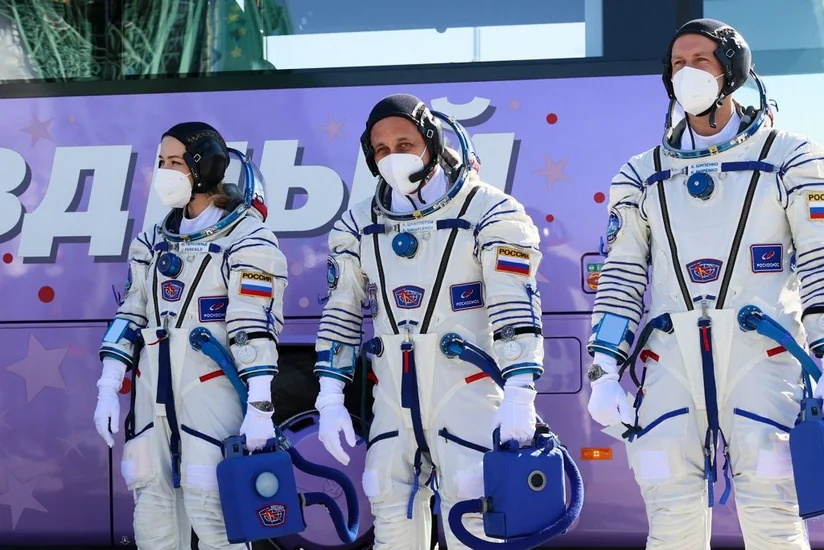 Rusiyalı aktyor və rejissor kosmosa uçub, film çəkəcəklər