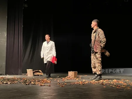 Tbilisidə Vətən müharibəsinə həsr olunmuş Komando tamaşası nümayiş etdirilib