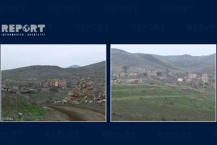 Cəbrayılın Daş Veysəlli kəndinin görüntüləri