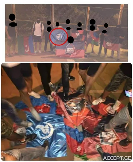 ​Gürcüstanın Dinamo klubu Azərbaycan bayrağının təhqir olunması ilə bağlı bəyanat yayıb