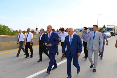 Восстановлен и передан в эксплуатацию мост над рекой Гейчай - ФОТО - ВИДЕО