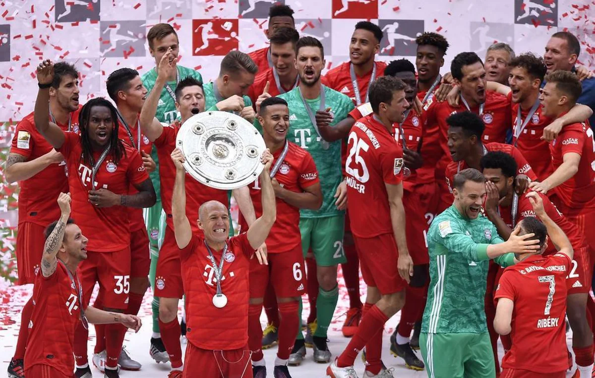 Bavariya 7-ci dəfə futbol üzrə Almaniya çempionu olub