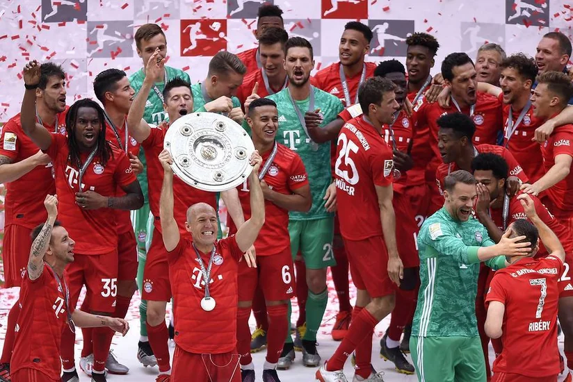 Bavariya 7-ci dəfə futbol üzrə Almaniya çempionu olub