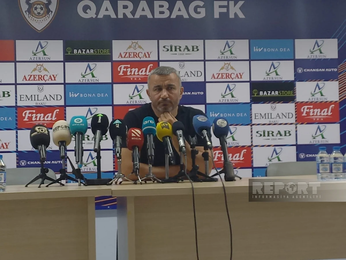 Qurban Qurbanov: Gərgin oyun alınsa da, nəticə bizi qane etdi