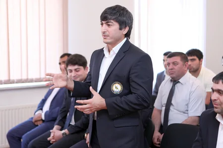 Avropa çempionatından qayıdan cüdo üzrə Azərbaycan millisi ilə görüş keçirilib