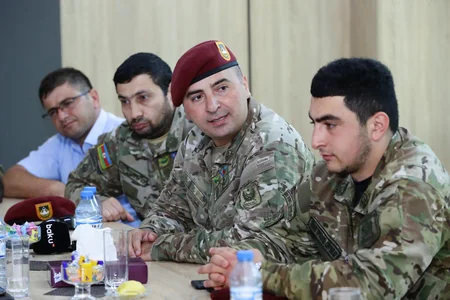 Bir qrup qazi Əmək və Əhalinin Sosial Müdafiəsi Nazirliyində olub