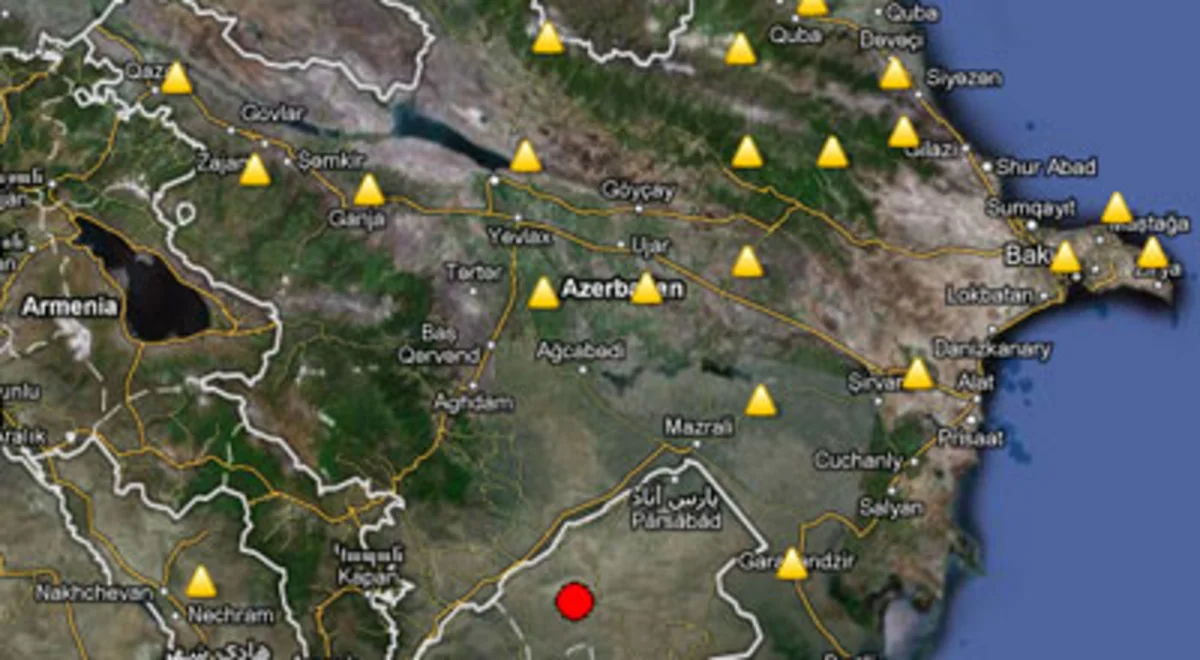 Подготовлены карты зон возможных сильных землетрясений в Азербайджане