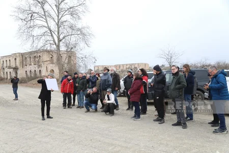 Beynəlxalq səyahətçilər Ağdamda səfərdədirlər