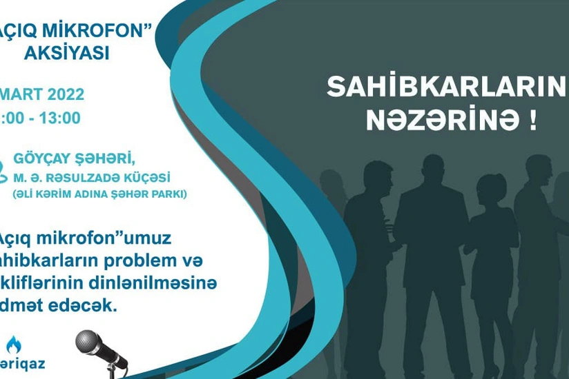 “Azəriqaz”ın sahibkarlarla növbəti görüşü Göyçayda keçiriləcək