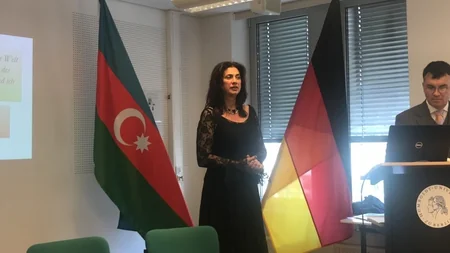 Berlin Humboldt Universitetində Nəsiminin 650 illik yubileyinə həsr olunmuş elmi-praktiki konfrans keçirilib