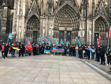 Action to commemorate victims of Khojaly genocide held in Germany