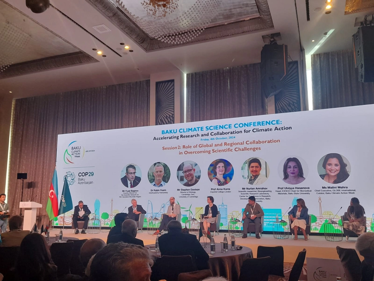 Role of regional cooperation discussed as part of Baku Climate Action Week