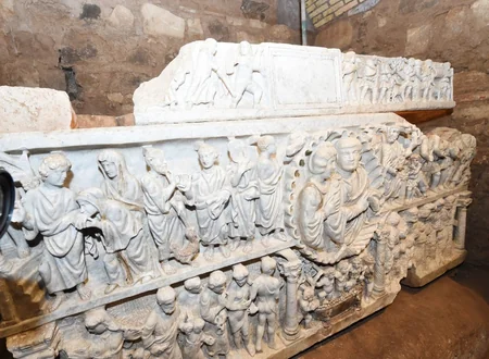Mehriban Aliyeva attends inauguration of St.Sebastian catacombs in Vatican