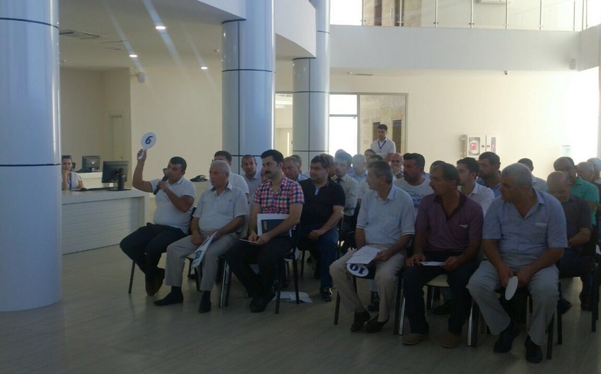 Bu gün Bakıda daha bir özəlləşdirmə hərracı keçirilib