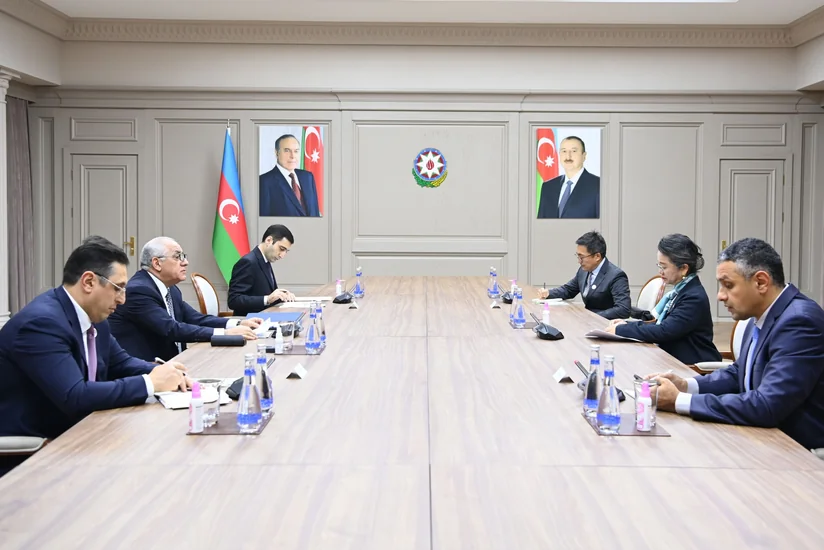 Əli Əsədov BMT Komissiyasının icraçı katibi ilə görüşüb