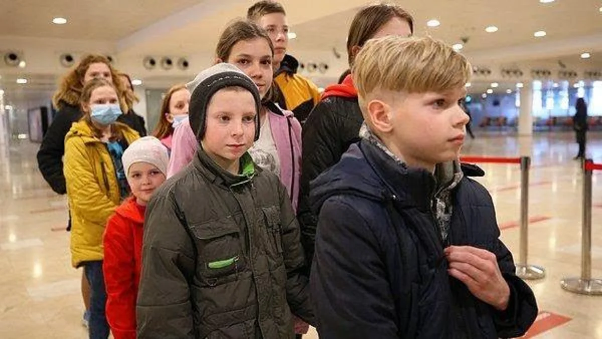Children from Ukrainian orphanages evacuated to Turkiye