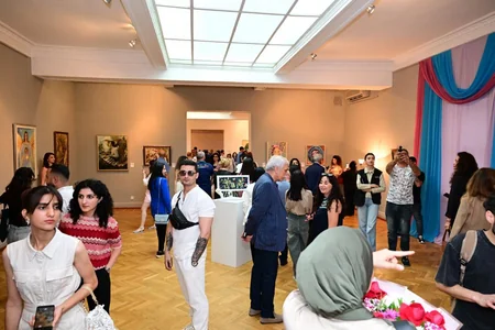 Muzey Mərkəzində gənc rəssamların “Sənin adın nədir?” adlı ilk tanıtım sərgisi açılıb