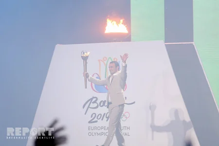 Bakı-2019: Avropa Gənclər Yay Olimpiya Festivalı rəsmən açıq elan olunub - FOTOREPORTAJ
