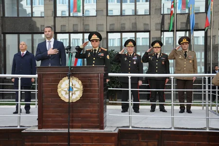 “Heydər Əliyev İli”nə həsr edilən Fövqəladə Hallar Könüllülərinin təqdimatı olub