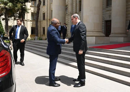 Azerbaijani FM receives president of UN General Assembly