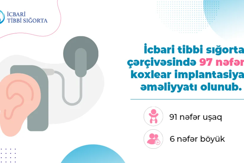 Bu il Azərbaycanda eşitmə problemi olan 91 uşaq əməliyyat olunub