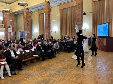 Азербайджан представлен на выставке Музыкальный фольклор народов стран СНГ