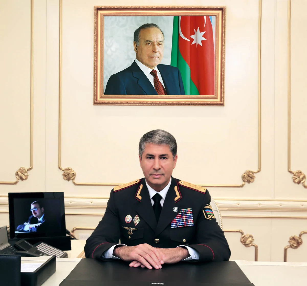 Vilayət Eyvazov Baş Narkotiklərlə Mübarizə İdarəsinin yeni rəisini şəxsi heyətə təqdim edib