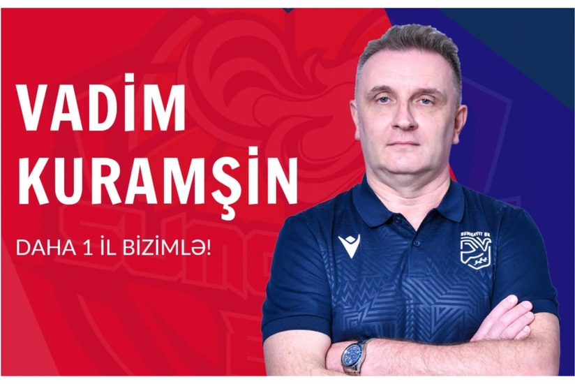 Sumqayıt məşqçisi ilə müqavilə müddətini yeniləyib