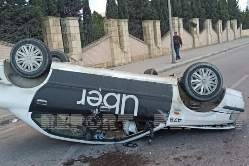 Bakıda yol qəzası olub, xəsarət alanlar var