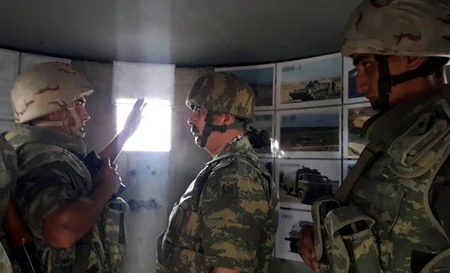 Azerbaijan's Defense Minister visited frontline military units