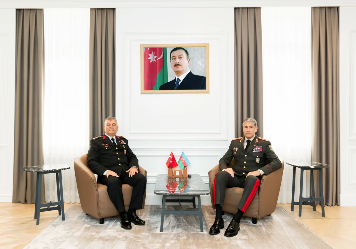 Vilayət Eyvazov Türkiyə Jandarm Baş Komandanının müavini ilə əməkdaşlıq məsələsini müzakirə edib