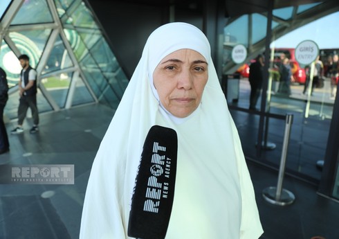 Azərbaycanlı zəvvar: Həcc ziyarətinə getmək sevinci çox gözəl hissdir