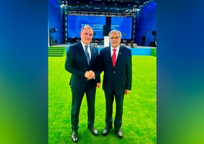 Ceyhun Bayramov pakistanlı həmkarı ilə görüşünə dair paylaşım edib