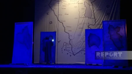 Sumqayıt Dövlət Dram Teatrında “İrəvanda nəyim qaldı” tamaşasının premyerası keçirilib
