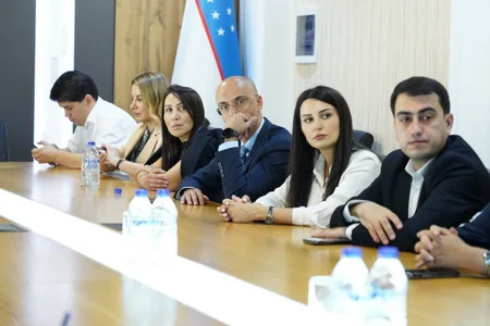Azərbaycan nümayəndə heyəti Özbəkistan İnformasiya və Kütləvi Kommunikasiya Agentliyində olublar