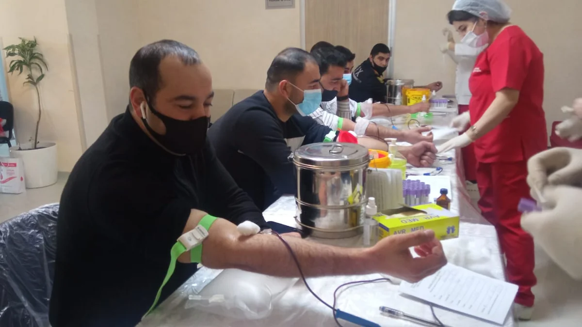 Zərdabda qanvermə aksiyası keçirilib