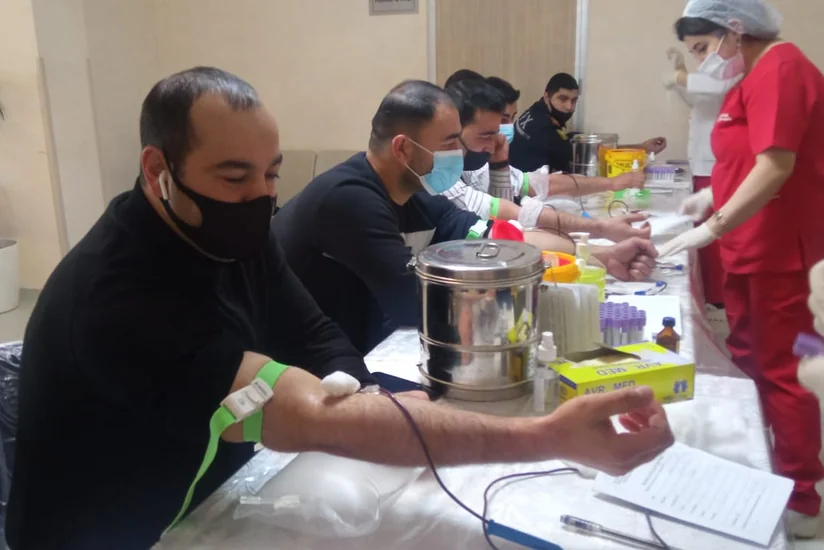 Zərdabda qanvermə aksiyası keçirilib